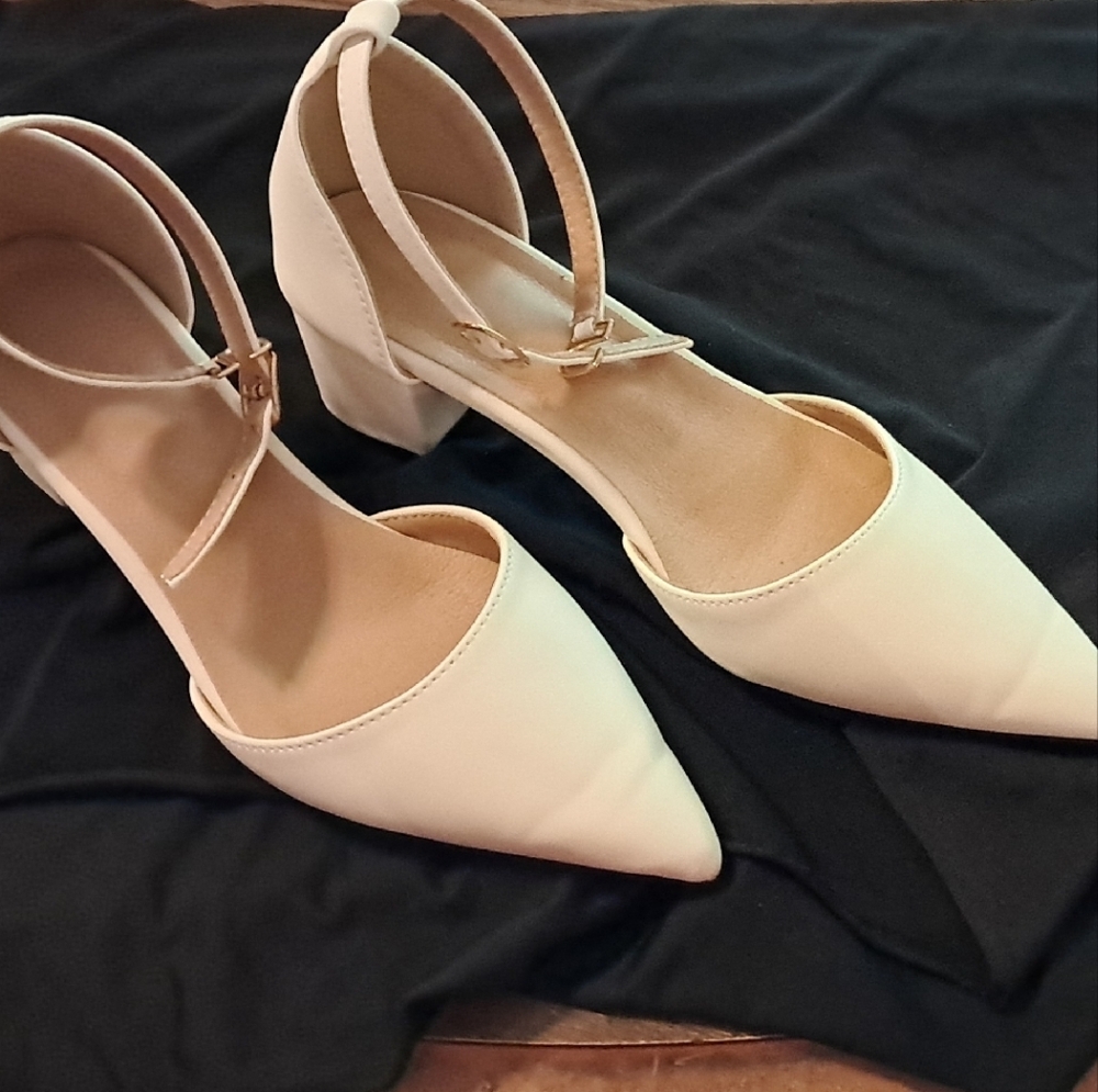 Elegant White Women's Heels